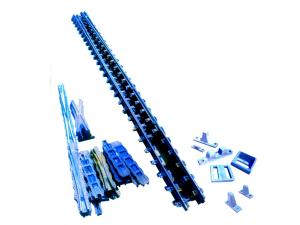 各種型號的高錳鋼岔芯、尖軌、整組道岔